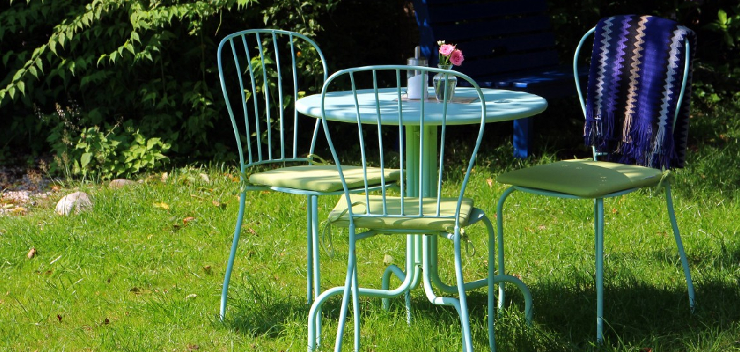 How to Restore Outdoor Metal Furniture