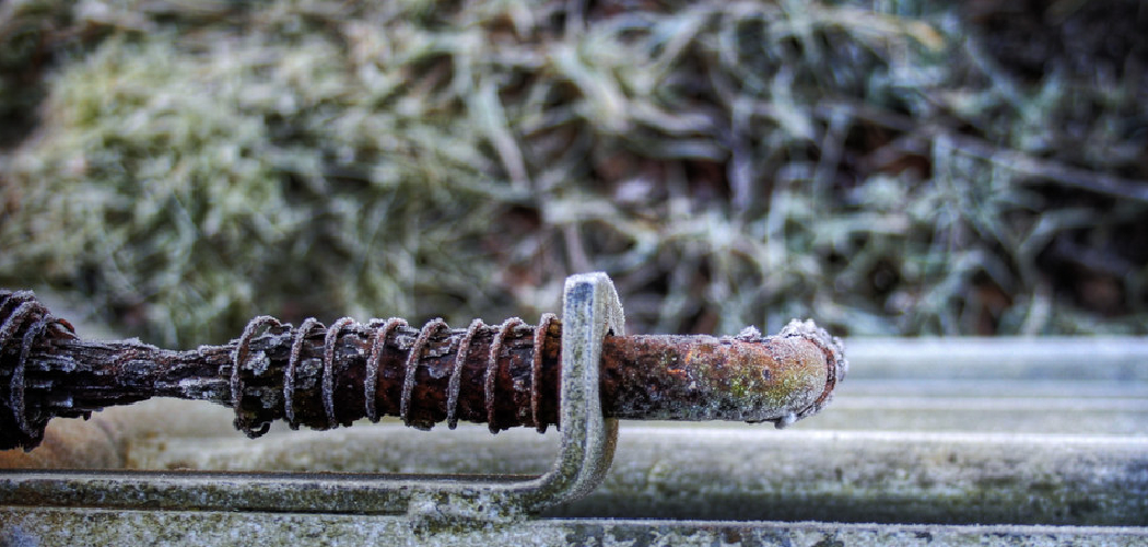 How to Rust Out Metal Sword