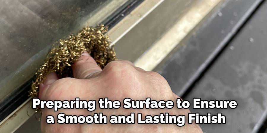 Preparing the Surface to Ensure a Smooth and Lasting Finish