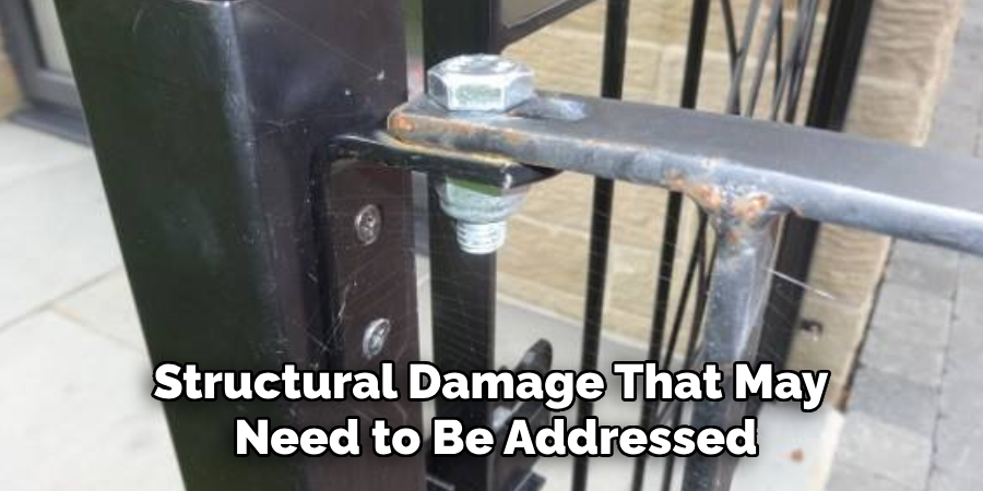 Structural Damage That May Need to Be Addressed