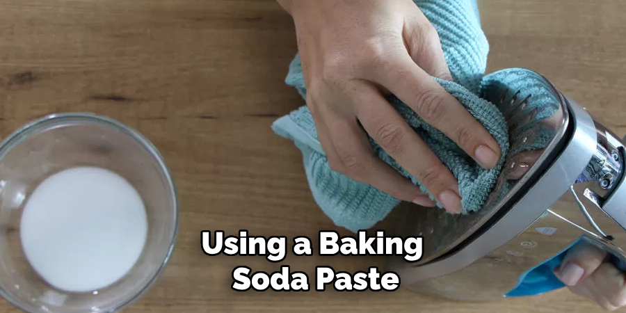 Using a Baking Soda Paste