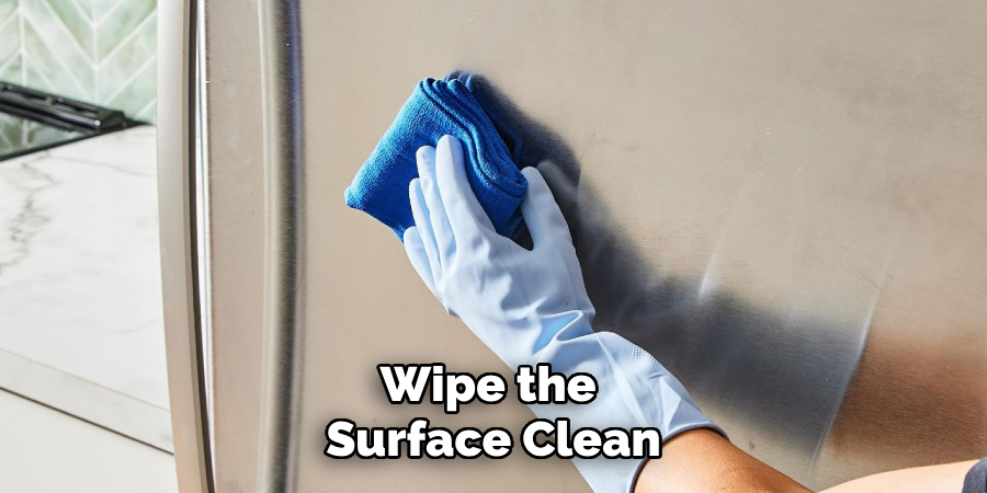 Wipe the Surface Clean