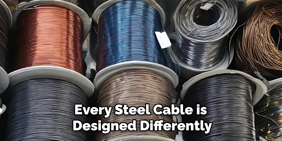 Every Steel Cable is Designed Differently