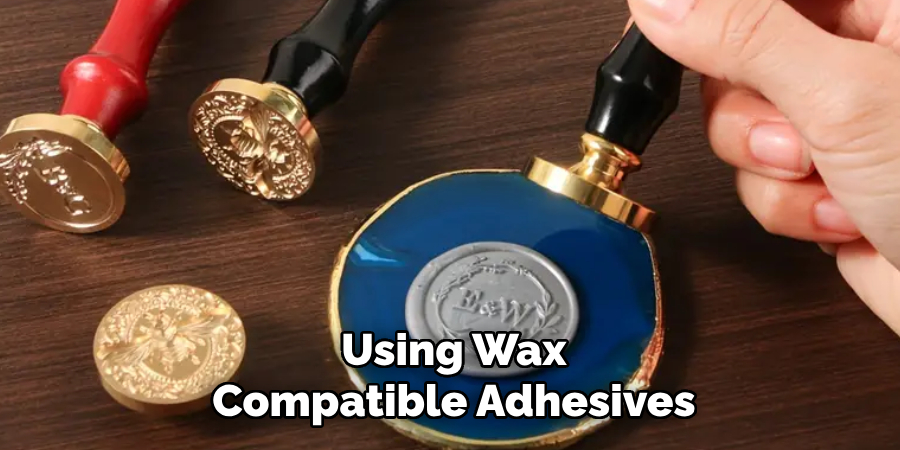 Using Wax-compatible Adhesives
